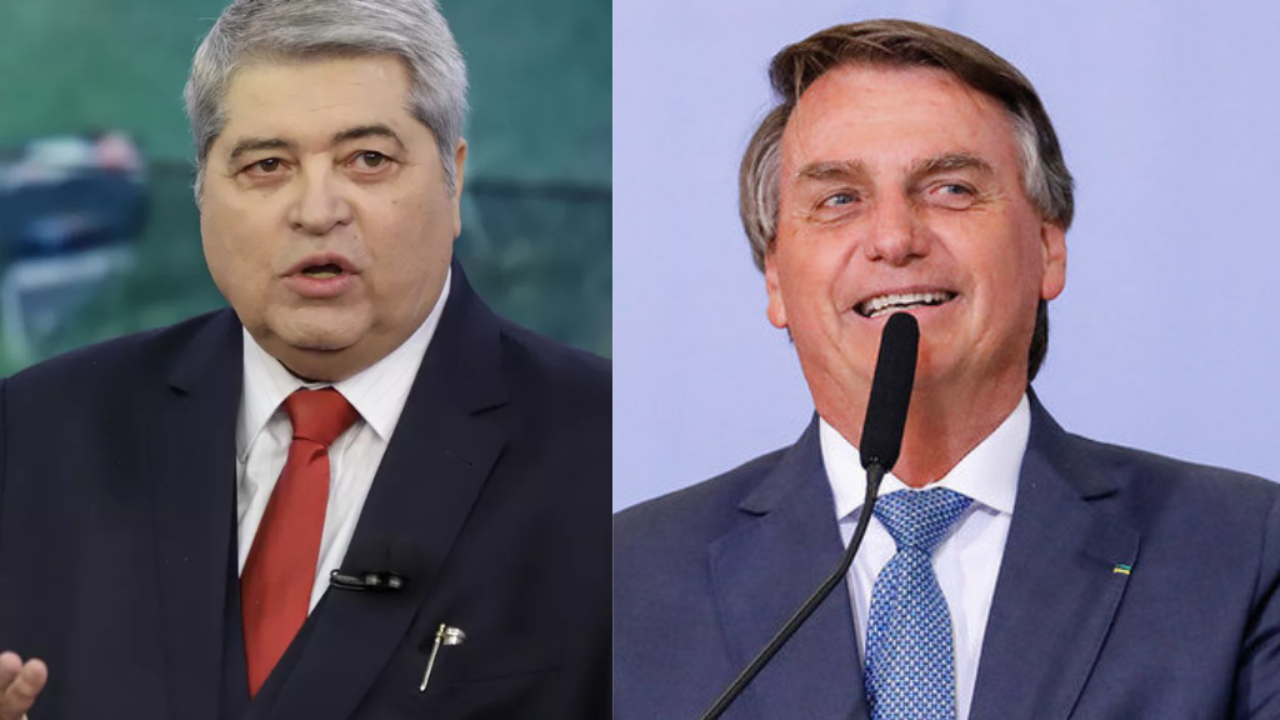 Bolsonaro anuncia apoio a Datena no Senado de SP