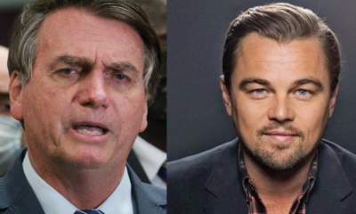 Bolsonaro fala sobre Leonardo DiCaprio