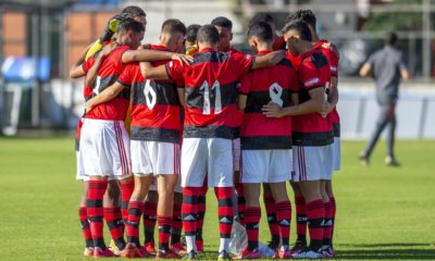 Equipe sub-17 do Flamengo