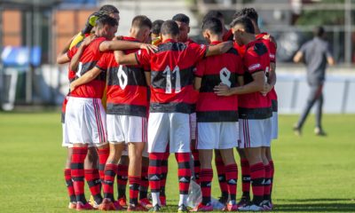 Equipe sub-17 do Flamengo