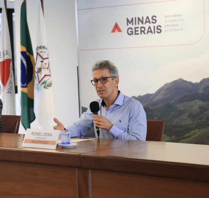 Imagem do Governador de Minas Gerais