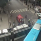 Acidente entre VLT e um ônibus na Avenida Presidente Vargas