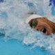 Nadador Guilherme Costa durante a final dos 800m livre