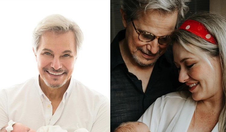 Edson Celulari comemora o 1º mês de vida da filha