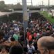 Estação de Gramacho lotada