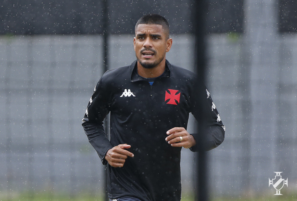 Léo Matos treinando no CT Moacir Barbosa - (Foto: Rafael Ribeiro/Vasco)