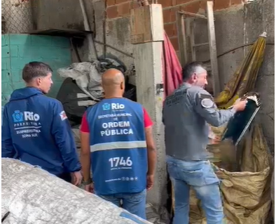 Polícia Civil realiza operação em ferro velho da Zona Sul do Rio