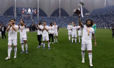 Lateral-esquerdo Marcelo atinge marca histórica no Real madrid após título da Supercopa da Espanha