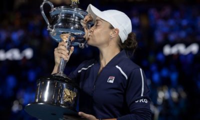 tenista australiana Ashleigh Barty, anuncia aposentadoria