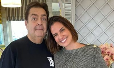 Faustão e Luciana Cardoso