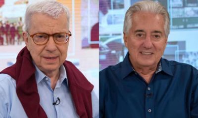 jornalistas Francisco José e Renato Machado