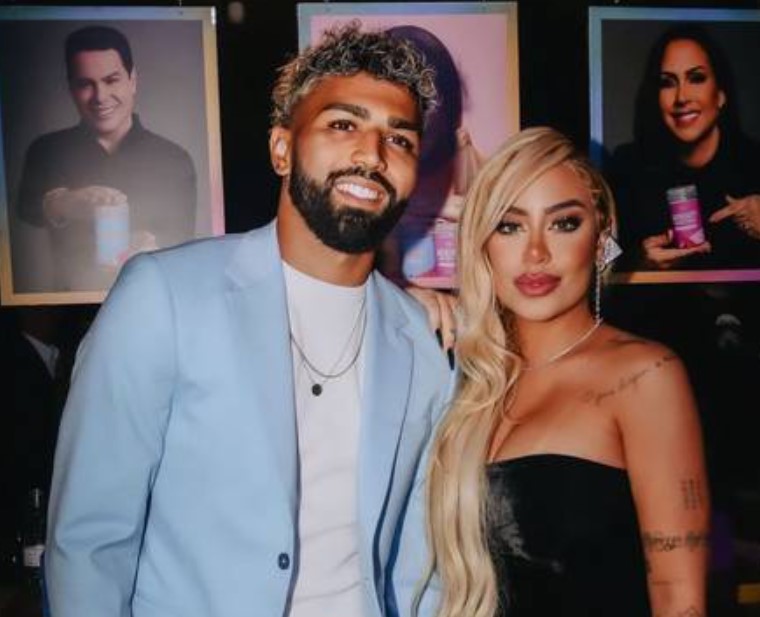 Gabigol e Rafaella Santos