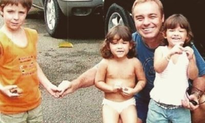 Gugu e os três filhos