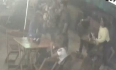 Homem apanha após agredir mulher em bar no Rio