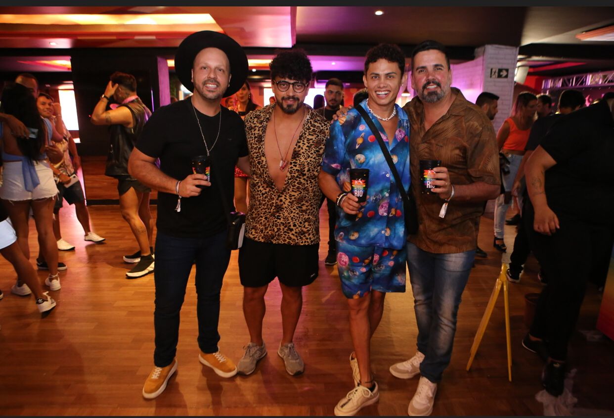 Festa de lançamento do camarote "Sai Hetero" (Foto: Divulgação)