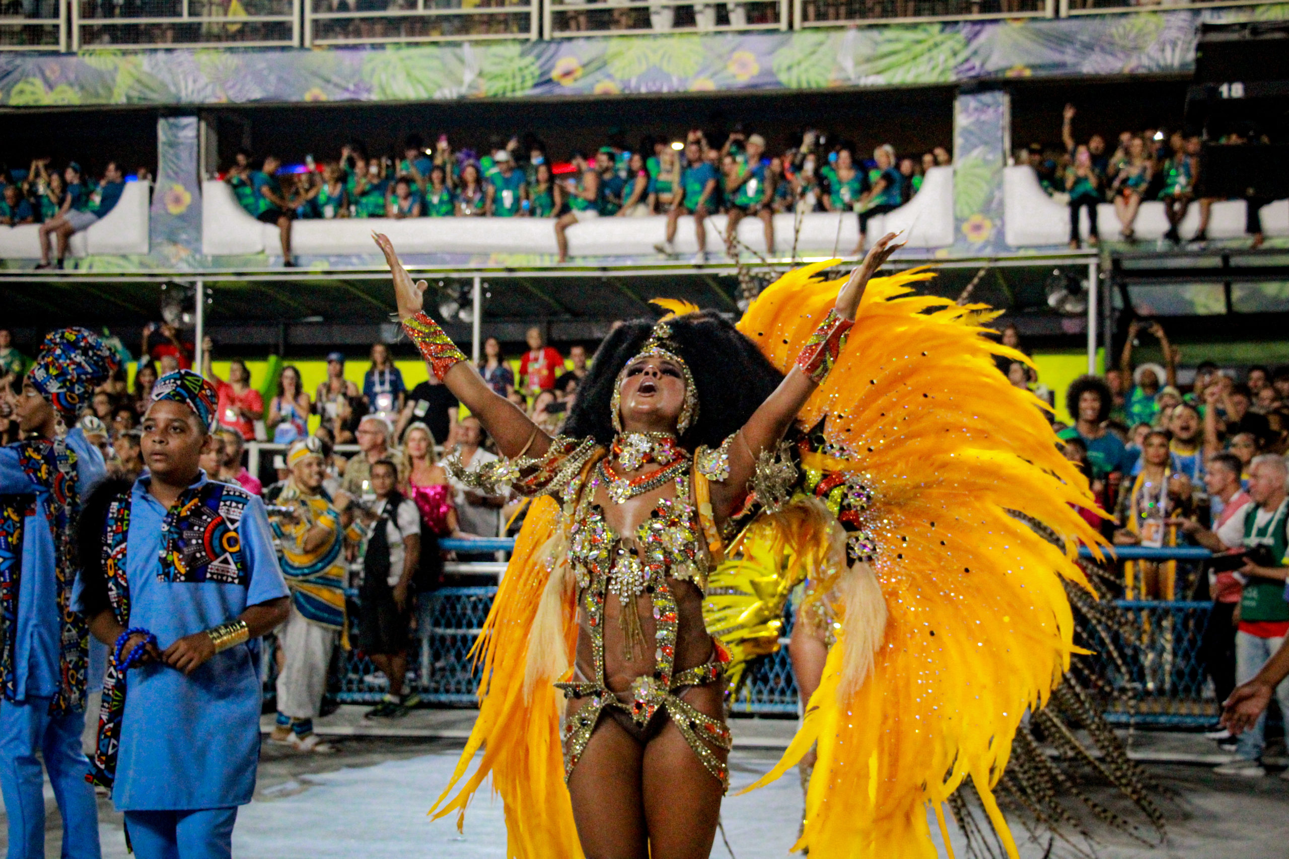 Paraíso do Tuiuti (Foto: Talita Giudice/Super Rádio Tupi)
