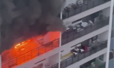 Incêndio na Barra da Tijuca