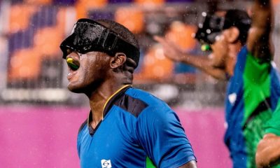 Jefinho comemora após gol contra de Marrocos