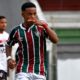 Kayky, do Fluminense, comemora gol pelo Tricolor
