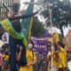 Manifestação contra Bolsonaro no Centro do Rio