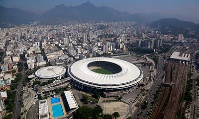 Imagem aérea do Maracanã