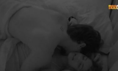 Maria e Eliezer se beijam no BBB 22