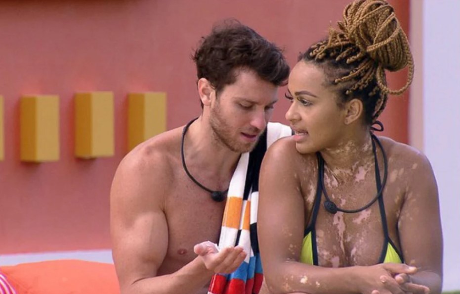 Natália e Luciano no BBB22