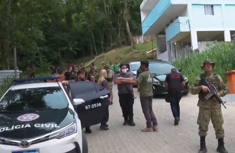 Operação no Parque Estadual da Pedra Branca