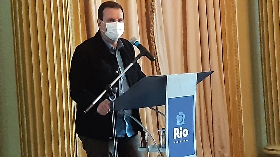 Imagem do prefeito Eduardo Paes