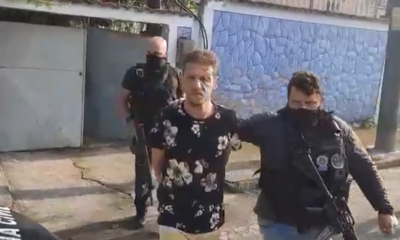 Miliciano é preso dentro de casa por agentes da Polícia Civil