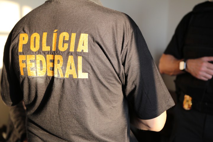 Imagem da ação da Polícia Federal