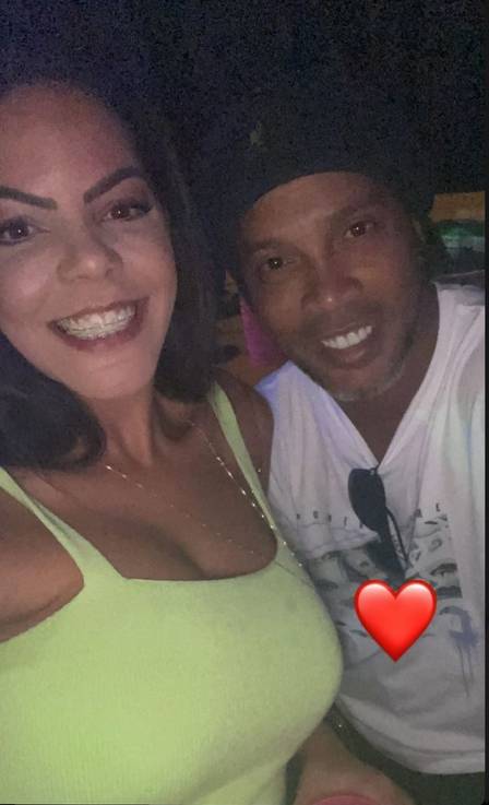 Ronaldinho Gaúcho e a ex-noiva, Beatriz Coelho