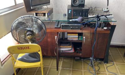Imagens do equipamento da Rádio Pirata
