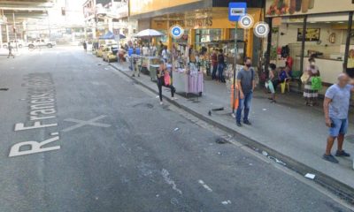 Acidente aconteceu na Rua Francisco Batista, em Madureira, Zona Norte do Rio