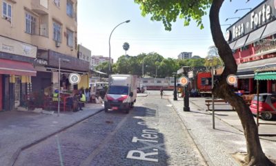 Rua Tenente Cerqueira Leite, no bairro do Méier
