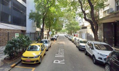 Rua Machado de Assis, no bairro do Flamengo, na Zona Sul do Rio