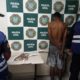 Homem preso em flagrante furtando material da estação de BRT Divina Providência