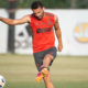 Thiago Maia em treino pelo Flamengo