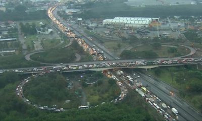 trânsito no trevo das missões