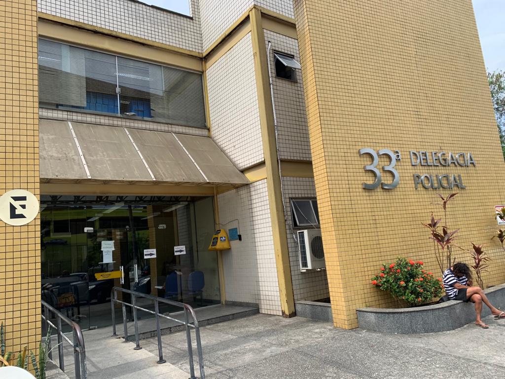 Fachada da Delegacia de Realengo