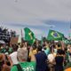 Jair Bolsonaro em passeata no Aterro do Flamengo, na Zona Sul do Rio