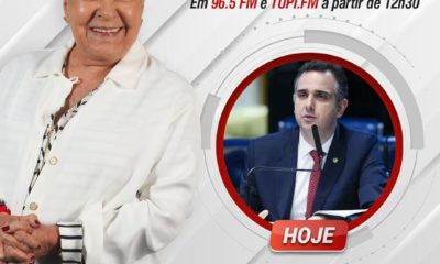 Rodrigo Pacheco no programa Cidinha Livre