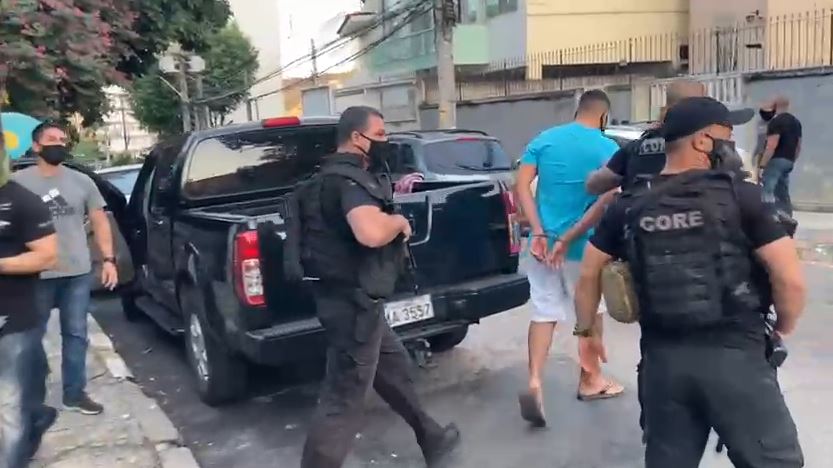 polícia civil prende traficante do Espírito Santo