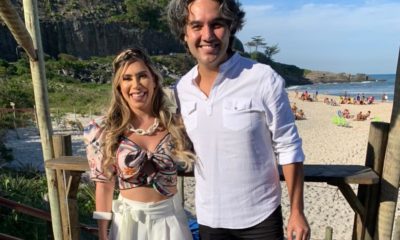 Fernando Sampaio é o convidado do quadro “ Vem Com a Thay”, apresentado por Thay Magalhães (Divulgação: Palmer Assessoria)