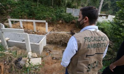 Secretaria de Estado do Ambiente e Sustentabilidade e Inea realizam operação para combater construções irregulares em Vargem Grande
