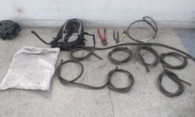 Homem é preso furtando cabos no Maracanã