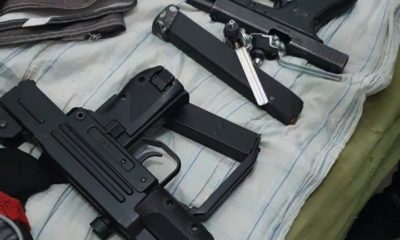 armas apreendida pela Polícia Civil