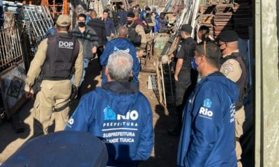 Operação contra ferros-velho