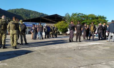 Operação na Ilha de Itacuruçá