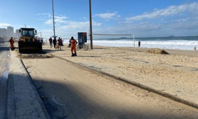 Na imagem, Orla da Zona Sul do Rio